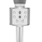 Karaoke microphone - silver Izoxis 22188-1