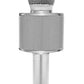 Karaoke microphone - silver Izoxis 22188-3