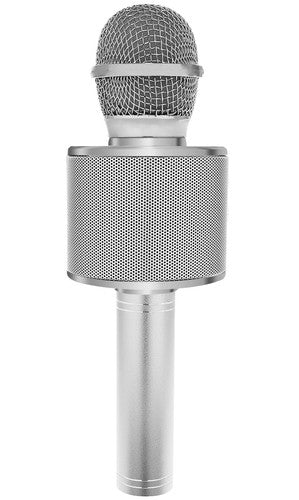 Karaoke microphone - silver Izoxis 22188-3