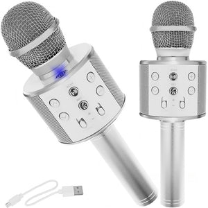 Karaoke microphone - silver Izoxis 22188 Izoxis 5904463314580