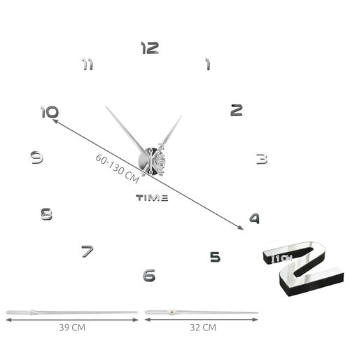 DIY wall clock Ruhhy 22143-8