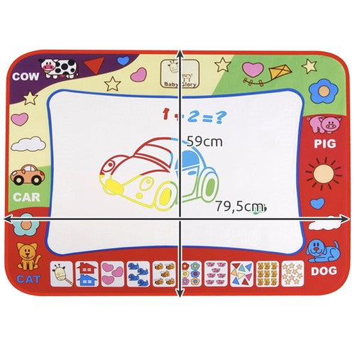 Kruzzel 22240 water drawing mat-13