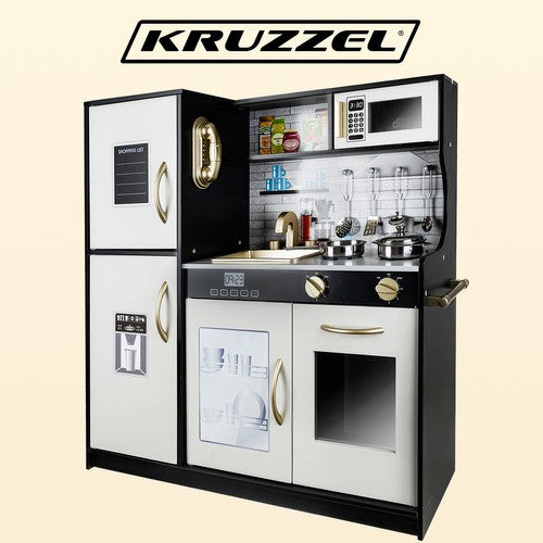 Kruzzel 22116 wooden kitchen-11