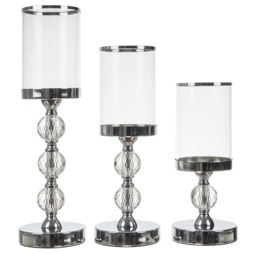 Candlestick-lantern set of 3 pcs. Ruhhy 22314-3