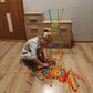 Blocks - straws - set 408 pcs. 22408-17