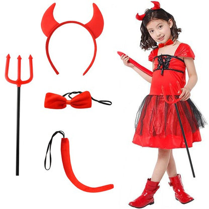 Devil costume - set of 4 elements S22140 Kruzzel 5900779947542