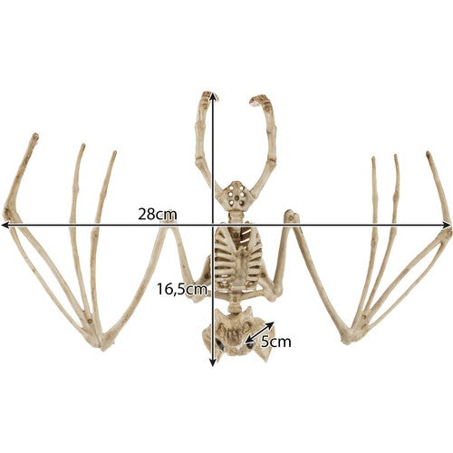 Bat skeleton - decoration 30cm Malatec 22005-5