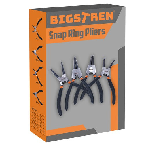 Seger ring pliers 4 pcs Bigstren 22159-5