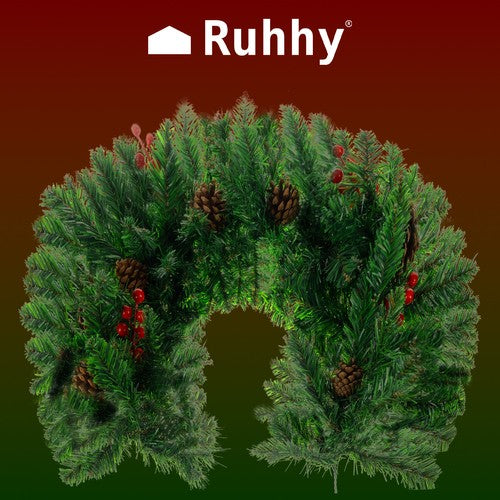 Christmas tree garland 1m Ruhhy 22327-1