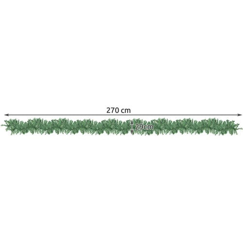 Christmas tree garland 2.7m Ruhhy 22321-4