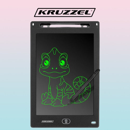 Drawing tablet 12" black KRUZZEL 22456-8