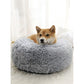 Hairy dog bed, gray 22759-3