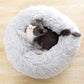 Hairy dog bed, gray 22759-4