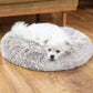 Hairy dog bed, gray 22759-8