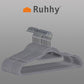 Clothes hanger 20 pieces - gray Ruhhy 22535-5