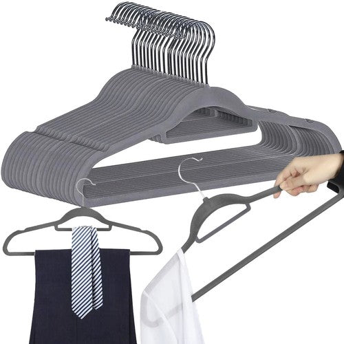 Clothes hanger 20 pieces - gray Ruhhy 22535 Ruhhy 5900779945500