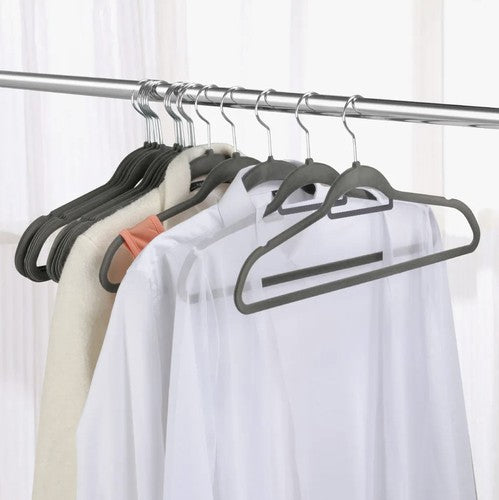 Clothes hanger 20 pieces - gray Ruhhy 22535-8