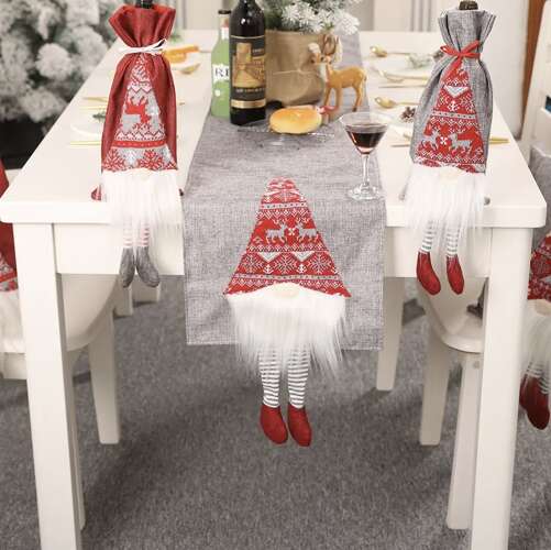 Christmas table runner 180x33cm Ruhhy 22501-12