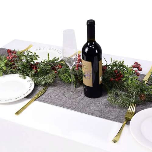 Christmas table runner 180x33cm Ruhhy 22501-13