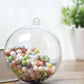 Transparent baubles 10 cm - set of 5 Ruhhy 22276-10