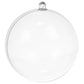 Transparent baubles 10 cm - set of 5 Ruhhy 22276-1