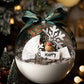 Transparent baubles 12cm - set of 5 Ruhhy 22278-11