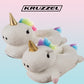 Kruzzel 21923 unicorn slippers-1