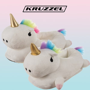 Kruzzel 21923 unicorn slippers-1