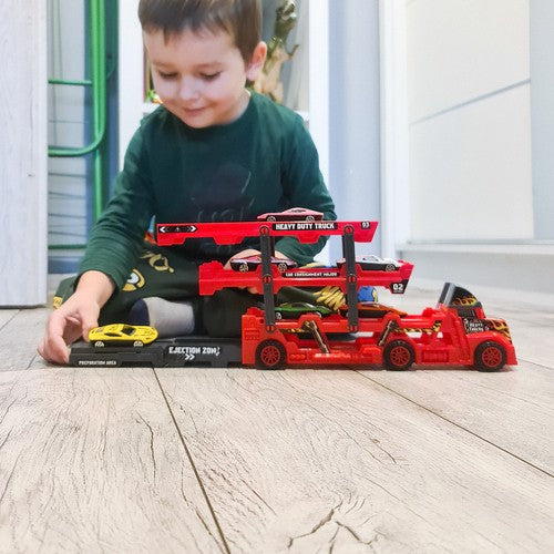 TIR truck set with 6 cars 22515-7