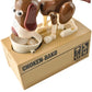 Battery-operated piggy bank - brown dog 22470-7