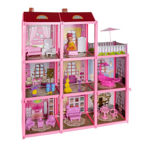 Kruzzel Dollhouse 65 cm-1