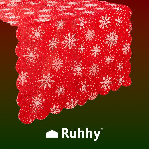 Christmas table runner 220x35cm Ruhhy 22789-5