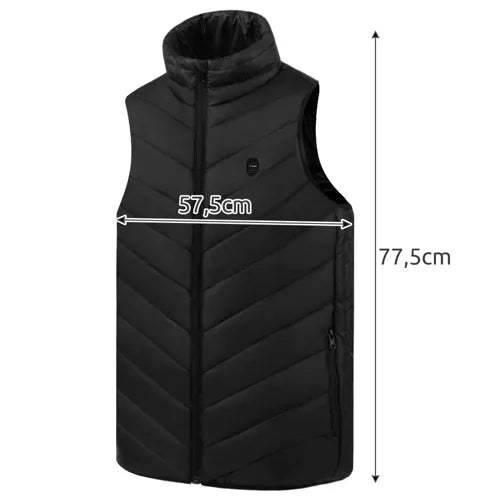 Heated vest L USB Trizand 22127-18