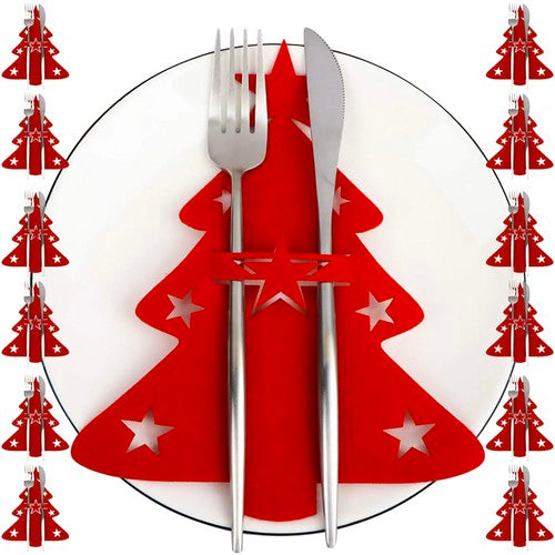 Cutlery case - Christmas trees, 12 pcs. Ruhhy 22304 Ruhhy 5900779944800