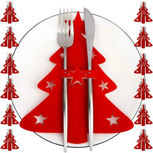 Cutlery case - Christmas trees, 12 pcs. Ruhhy 22304 Ruhhy 5900779944800