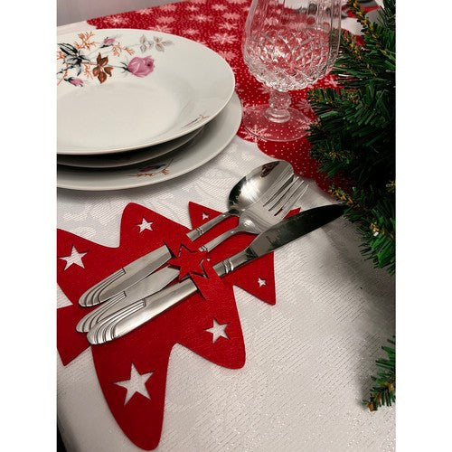 Cutlery case - Christmas trees, 12 pcs. Ruhhy 22304-10