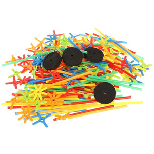 Blocks - straws - set of 238 pcs. 22416-1