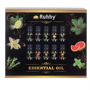 Essential oil - set of 10 pcs. 15 ml Ruhhy 21938-1