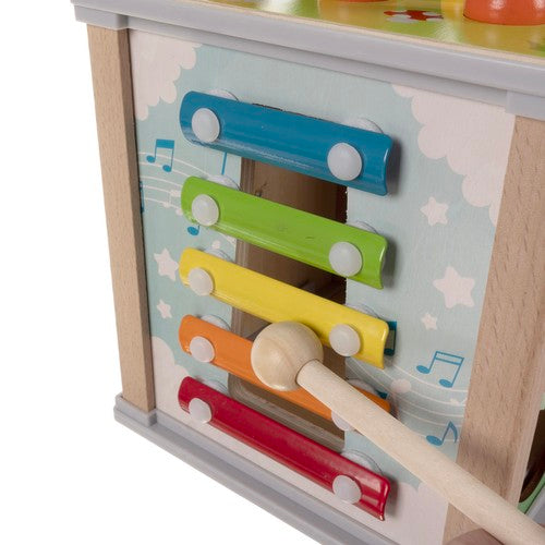 Wooden educational cube - sorter Kruzzel 22566-10