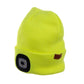 Winter hat with flashlight - yellow Trizand 22664-5