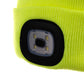 Winter hat with flashlight - yellow Trizand 22664-7