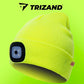 Winter hat with flashlight - yellow Trizand 22664-8