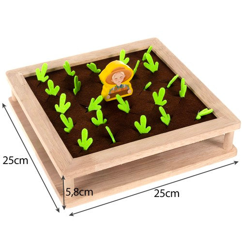 Wooden puzzle - Kruzzel farm 22755-2