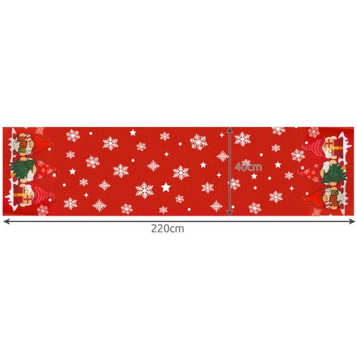 Christmas table runner 220x40cm Ruhhy 22483-7