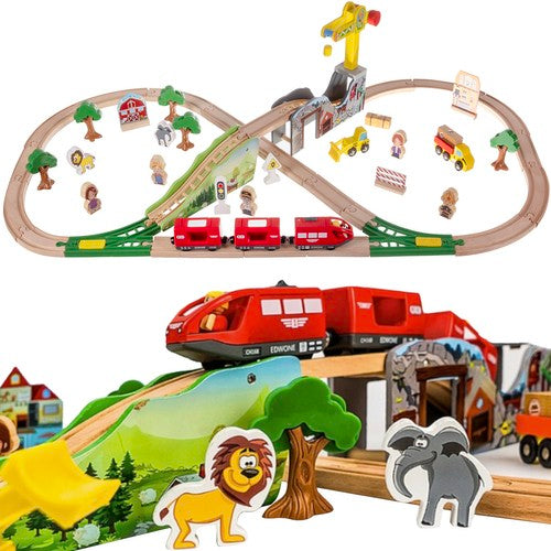 Wooden railway - Kruzzel track 22495 Kruzzel 5900779946231