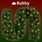 Christmas tree garland 2.7m with Ruhhy 22322 LED lights-1