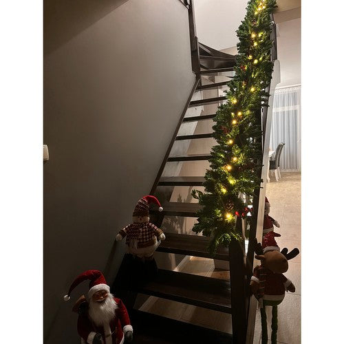 Christmas tree garland 2.7m HQ with Ruhhy 22325 lights-4