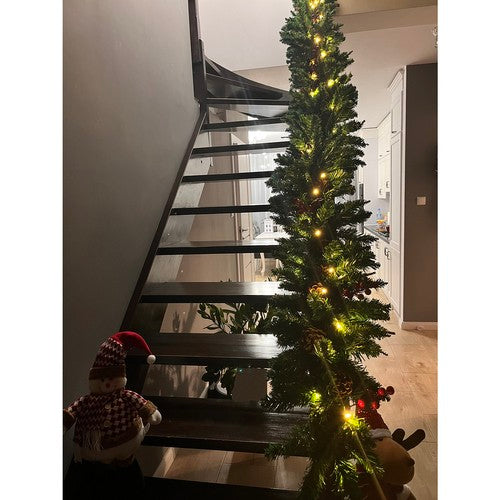 Christmas tree garland 2.7m HQ with Ruhhy 22325 lights-5