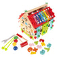 Kruzzel 22564 wooden educational house-11