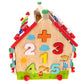 Kruzzel 22564 wooden educational house-6